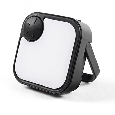 Solar Camping Lampa Hög Ljusstyrka Vattentät USB Laddning Utomhus Tält Nödsituation Svart