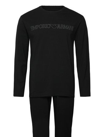 Nightwear Pyjama Black Emporio Armani