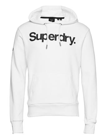 Cl Hood Hoodie Vit Superdry