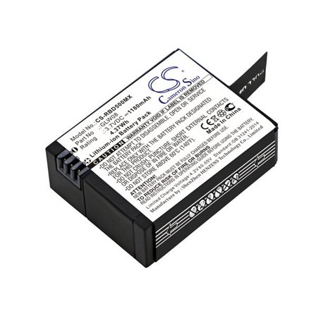 Kameran akku Rollei Actioncam 500, Actioncam 500 Sunrise kameraan