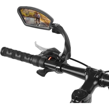 Cykel Spegel Styre Fäste, HD Cykelspeglar Backspegel med Brett Synfält, 360° Justerbara Roterbara Cykelspeglar för Ökad Säkerhet