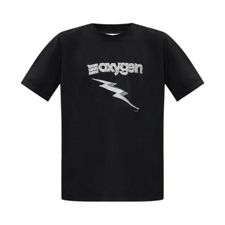 Eytys ‘Jay Oxygen’ T-shirt , Zwart , Heren , Maat: L/Xl