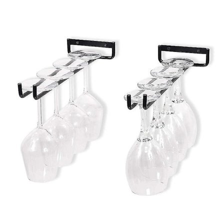 2 kpl 12 tuuman viinilasi pidikkeitä kaapin alle keittiön järjestämiseen ja säilytykseen keittiön sisustukseen