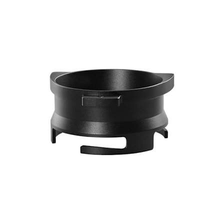 Kaffe doseringstrakt 54mm Espresso Kaffe tilbehør Dosering Ring Aluminium Metall for Sage Breville Portafilter Svart Håndfri