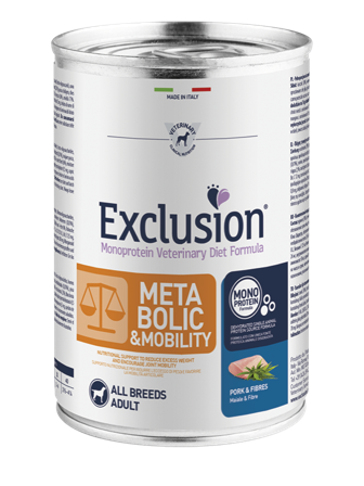 Exclusion Veterinary Diet Metabolic And Mobility Lattina Umido