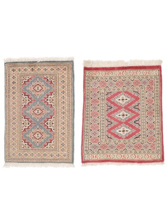 Medaillon Klein Pakistan Buchara 2Ply Teppich 63X93 Wolle