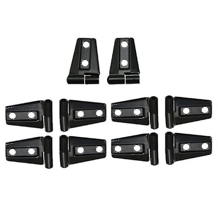 10x Huppu- ja Ovensaranojen Peite Sopii 2007-2017 Jeep Wrangler Jk Jku Autoon