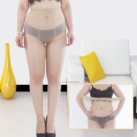 Plus Size Naisten Sukkahousut Ylisuuret Pantyhousut Sopivat 100KG L