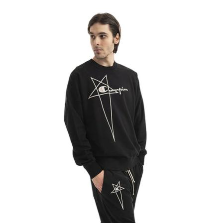 Rick Owens - Tröjor - Svart - Herr - Storlek: M, Herr, Storlek: M