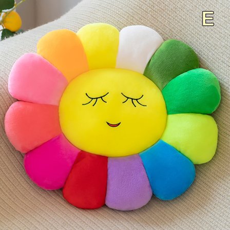 Sunflower Pehmo Tyyny Täytetyt Kukka Tyyny Pehmeä Matto Sohva Ho