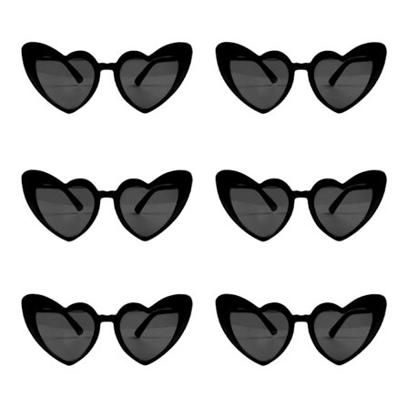 Damen-Sonnenbrillen in Herzform, Vintage-Cat-Eye-Sonnenbrillen, Hochzeits- und Verlobungsdekorationen, Einkaufen, Reisen, Partyzubehör