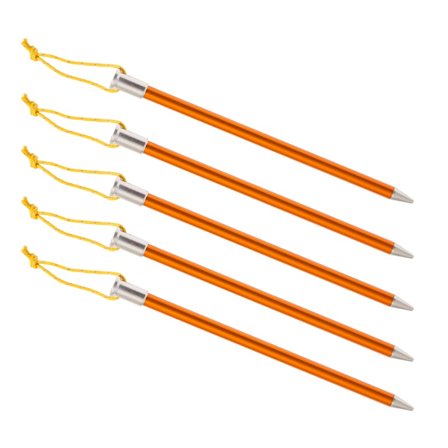 Exped Tube Peg 5-pack tent accessories Orange OneSize
