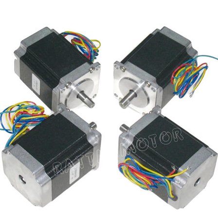 Nema23 Stegmotor, Hög Hållmoment 270 Oz-in, Dubbel Fasmotorn,4st