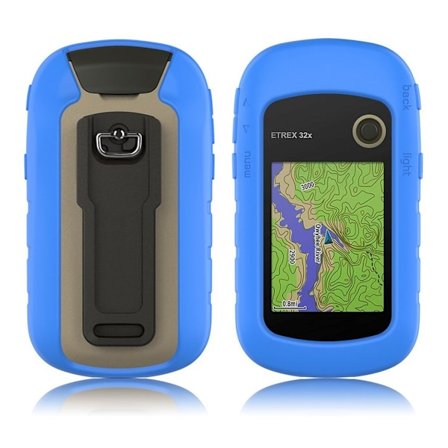 Skyddshölje i silikon för Garmin eTrex-enhet - Mörkblå