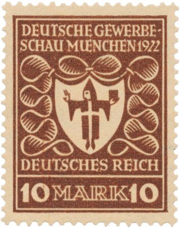 Tyske Rige 1922 - MICHEL 203b - Postfrisk