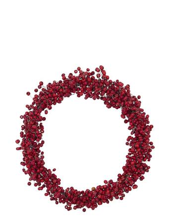House Doctor Wreath, Hdwinter, Red Röd
