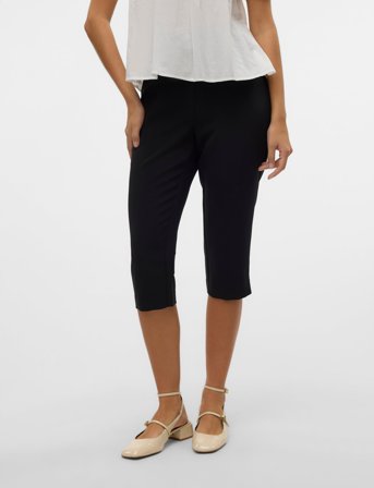 Vero Moda Vmciri Mw Capri Pant - Black - 36