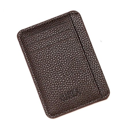 Ultra tunn manlig korthållare plånbok svart affärskreditkortshållare mini dam plånbok multifunktion korthållare plånböcker