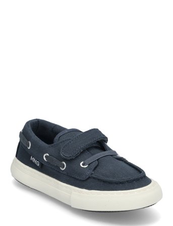 Mango | Nautical Velcro Trainers | 21