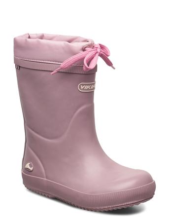 Indie Thermo Wool Shoes Rubberboots High Rubberboots Lined Rubberboots Vaaleanpunainen Viking