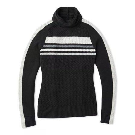 Smartwool Women's Dacono Ski Sweater Women long-sleeved sweaters Black S