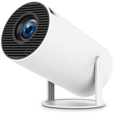 HY300 Pro 4K Smart Mini Projektor – Android 12, WiFi 5G & Bluetooth 5.2, 160 ANSI, 180° Roterbar, Auto Keystone