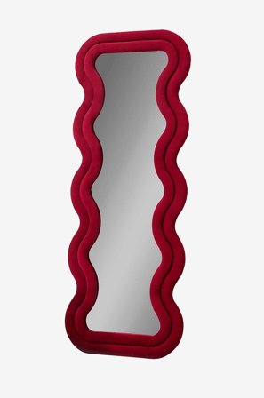 Hanah Home - Cheval peili Mundo - Punainen - Peilit isot - - Homeroom