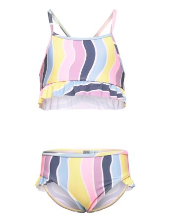 Bikini W. Frills, Aop Color Kids Multi/patterned