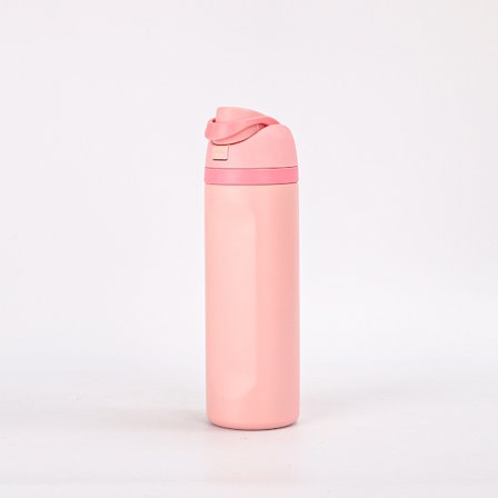 32oz Dobbelt Låg Rustfrit Stål Isoleret Kop til Mænd og Kvinder Udendørs Sport Frugtkop til Studerende Drikkevand Kop Pink