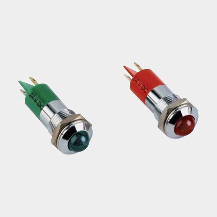 Kontrollampa grön, 12-24V