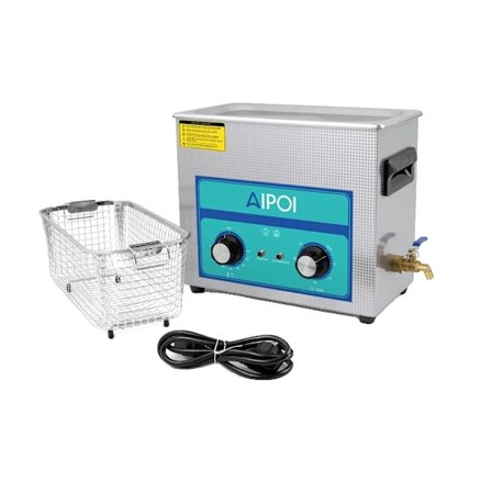 AIPOI Ultraljudstvätt, 35W Effekt, Flera Kapaciteter,6.5L, EU