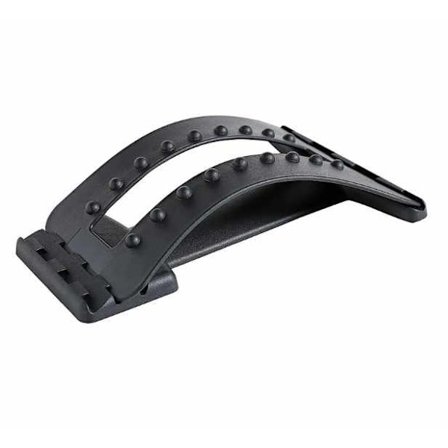 Selän ojentaja ja lannerangan tuki 3-vaiheinen - Musta