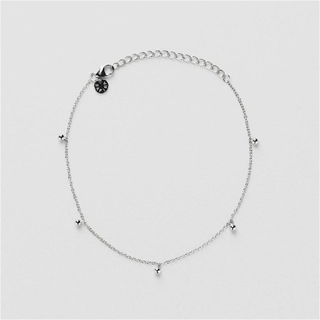 Naya Fotlänk - Sterling Silver - Safira