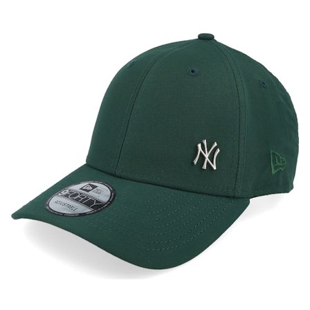 New Era - MLB Grøn adjustable Kasket - New York Yankees Flawless 9FORTY Dark Green Adjustable @ Hatstore