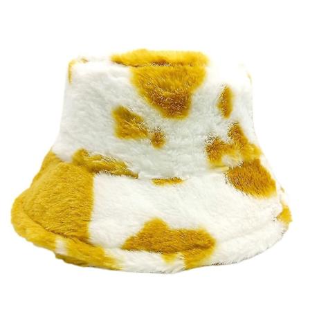 Lehmukuvioinen Pehme Kalastajan Hattu Syksy-Talvi Ulkoilu Trendik s Yellow