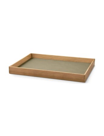 LIND DNA | Teak Tray Square Even | 28.6X36.6X3.5