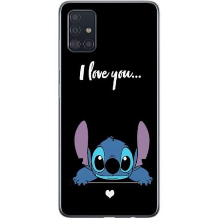 Samsung Galaxy A51 L pin kyv kuori Stitch Min Rakastan S