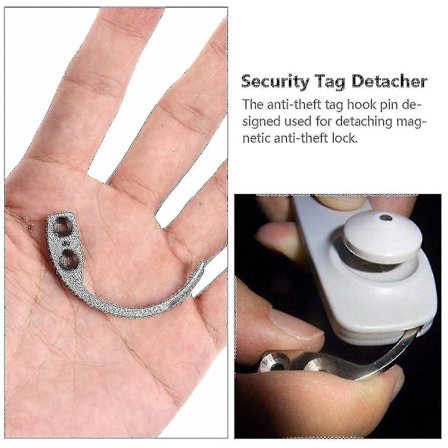 3 stk. Magnetiske Kroge Alarm Nøglekrog Afmonterer Magnetisk Fjernelsesværktøj Mini Krog Afmonterer Tag Krog Pin Åbner Nøgle-Perfekt