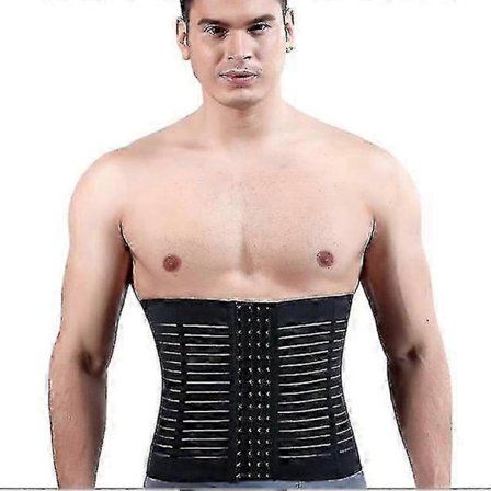 Magebelte for menn Sportsbelte Fitness Svette for å redusere mage Magebelte Korsett