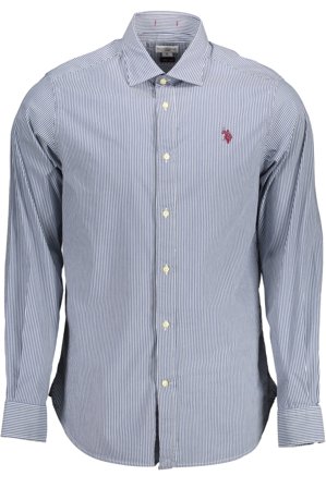 U.s. Polo Camicia Maniche Lunghe Uomo Blu