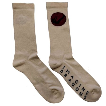 Imagine Dragons Unisex Vuxen Mercury Sockor 7 UK-11 UK Naturlig