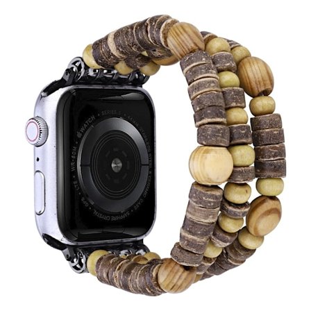 Apple Watch Series 8 (41mm) urrem i perlestil - 3 Rækker Flageperler