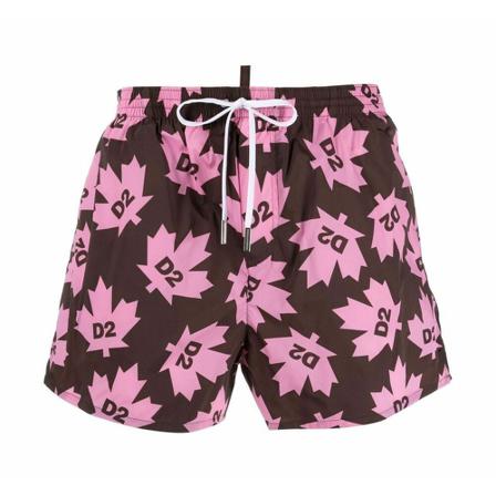 Dsquared2 D7B644080908 Trunks Brun, Herre Badeshorts
