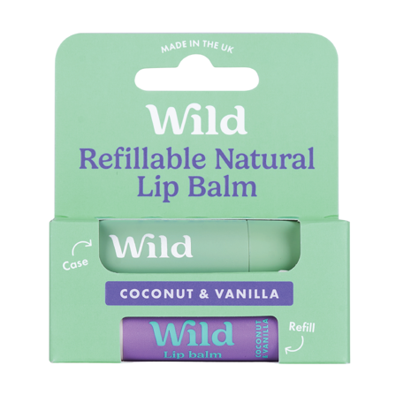 Wild Lip Balm Coconut Vanilla, 4,5 g