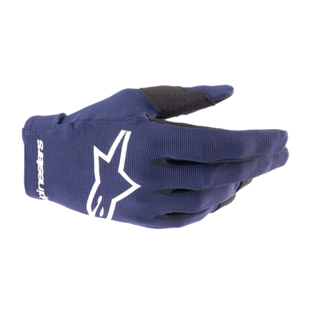 Crosshandschuhe Alpinestars Radar Marineblau/Weiß S