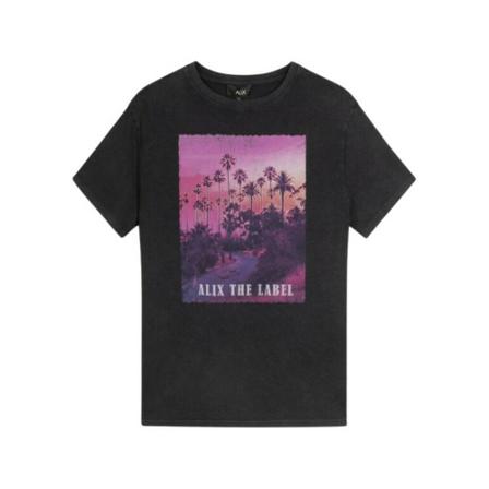 Alix The Label Tee , Zwart , Dames , Maat: XS T-shirts
