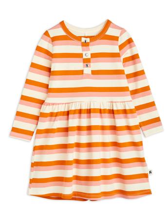 Stripe Yd Ls Dress Dresses & Skirts Dresses Casual Dresses Long-sleeved Casual Dresses Multi/patterned Mini Rodini