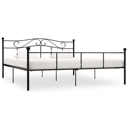VidaXl Sängram Metall Svart 180X200 Cm - Litenleker
