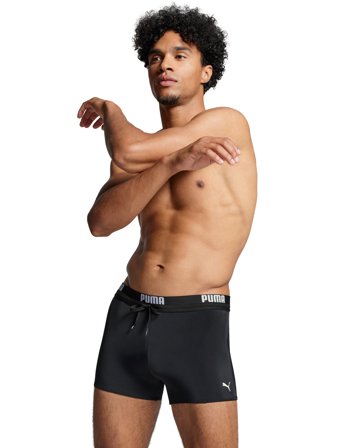 Puma Swim Puma Swim Men Logo Trunks 1P - Black - XS