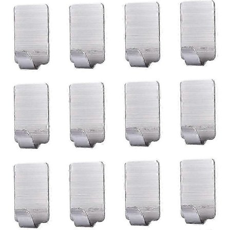 Kroge Rustfrit Stål Selvklæbende, Håndklædekroge Tøjkroge Vægkroge